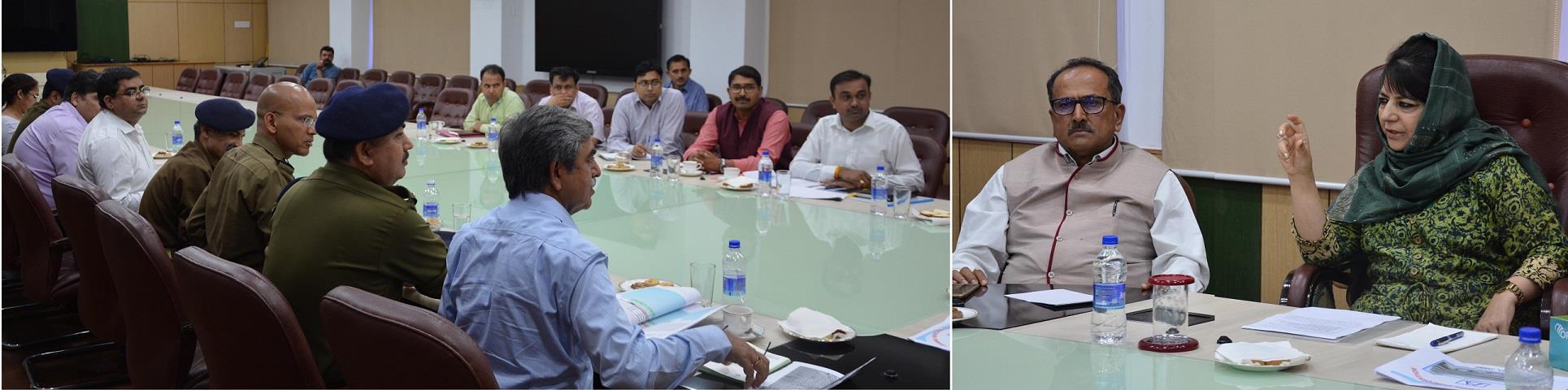 CM reviews Jammu city beautification