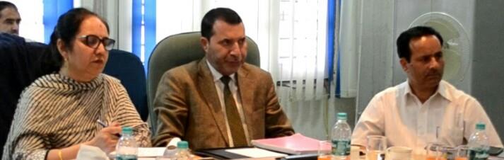 Meeting of Governing Board of JKBOSE held in Jammu