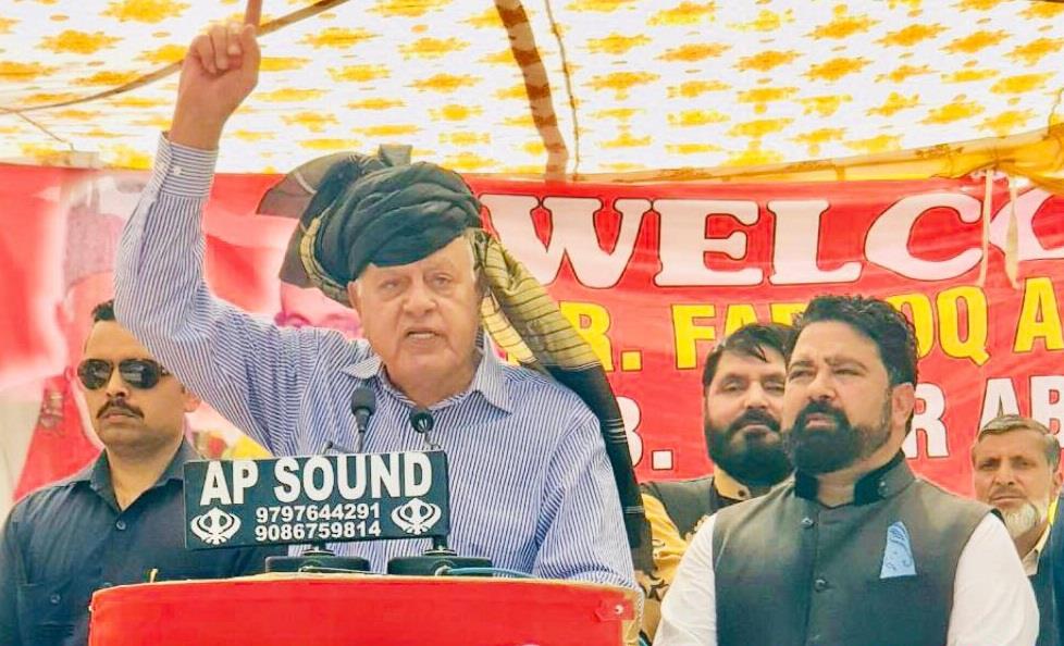 Convert LoC into Line of Peace, Goodwill: Dr Farooq