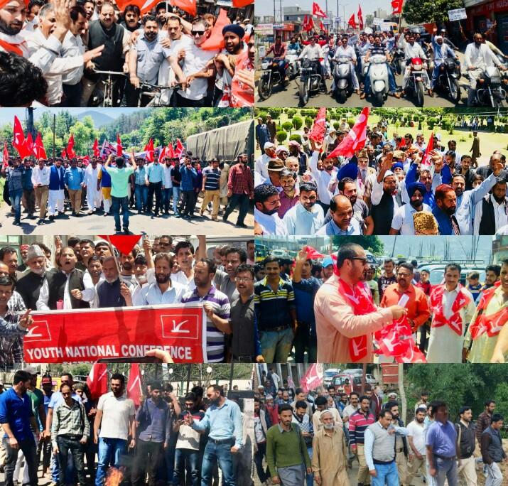 YNC takes out cycle march against fuel prices, border killings