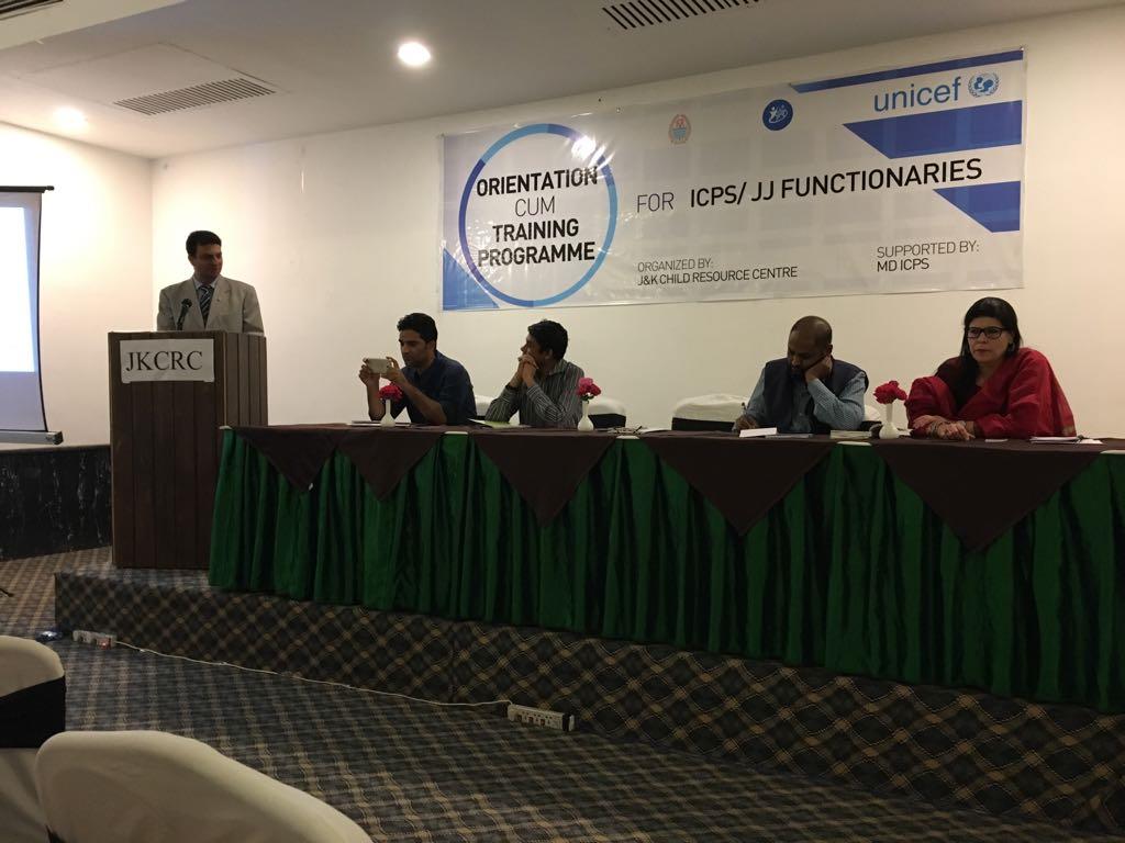 JKCRC begins three day workshop for DCPU’s, CWC’s and JJB’s