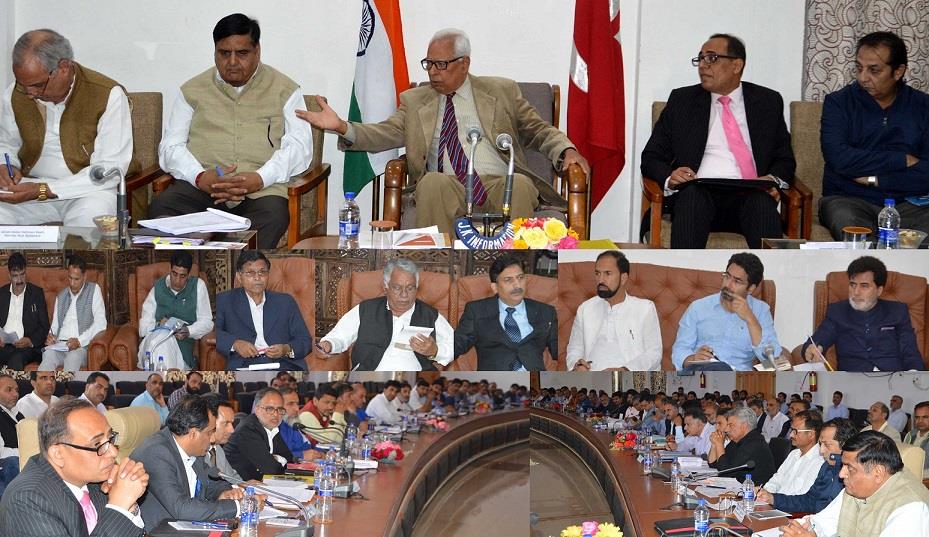 Governor visits Anantnag, reviews developmental works