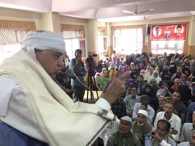No buyers for Mehbooba’s crocodile tears: Dr. Farooq