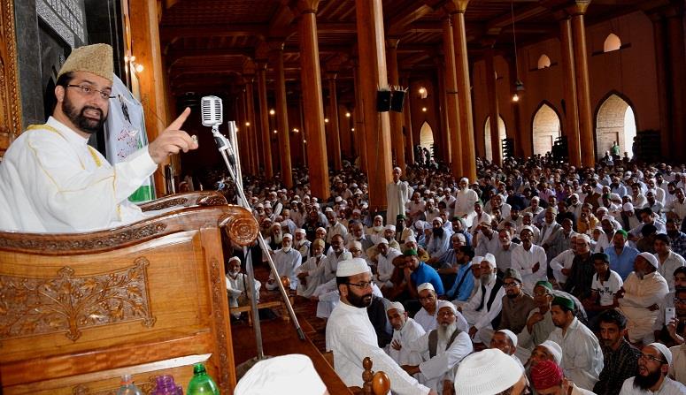 Mirwaiz lauds unity of each segment towards Article 35-A