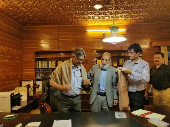 Prof Talat Ahmad takes charge as VC, KU