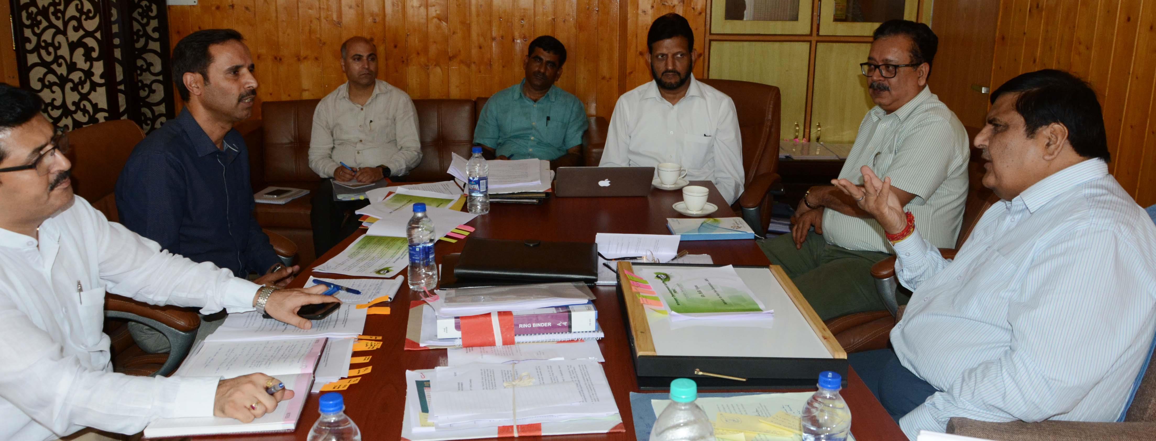 Advisor Vyas for drawing holistic plan development of Srinagar, Jammu