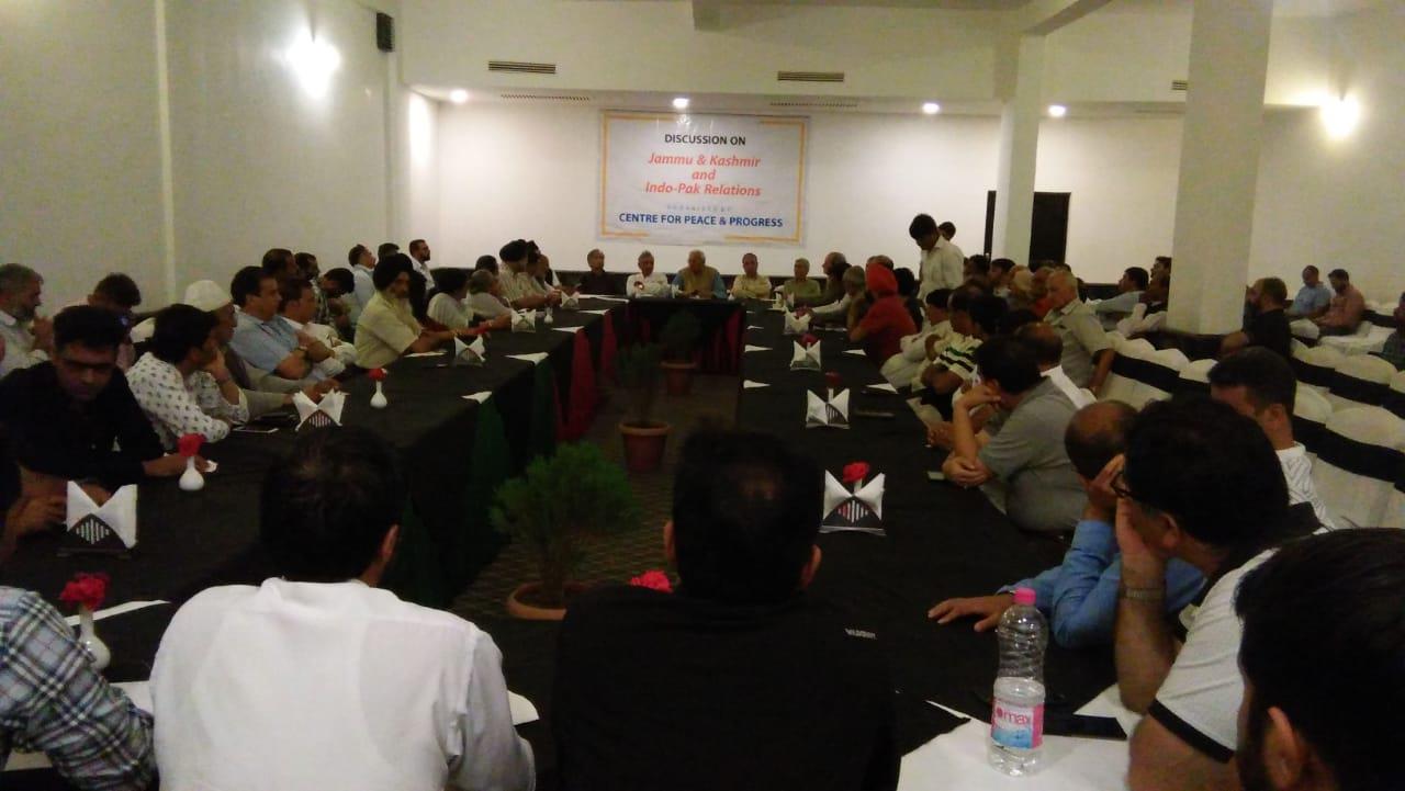 Centre for Peace and Progress organizes day-long seminar on Kashmir