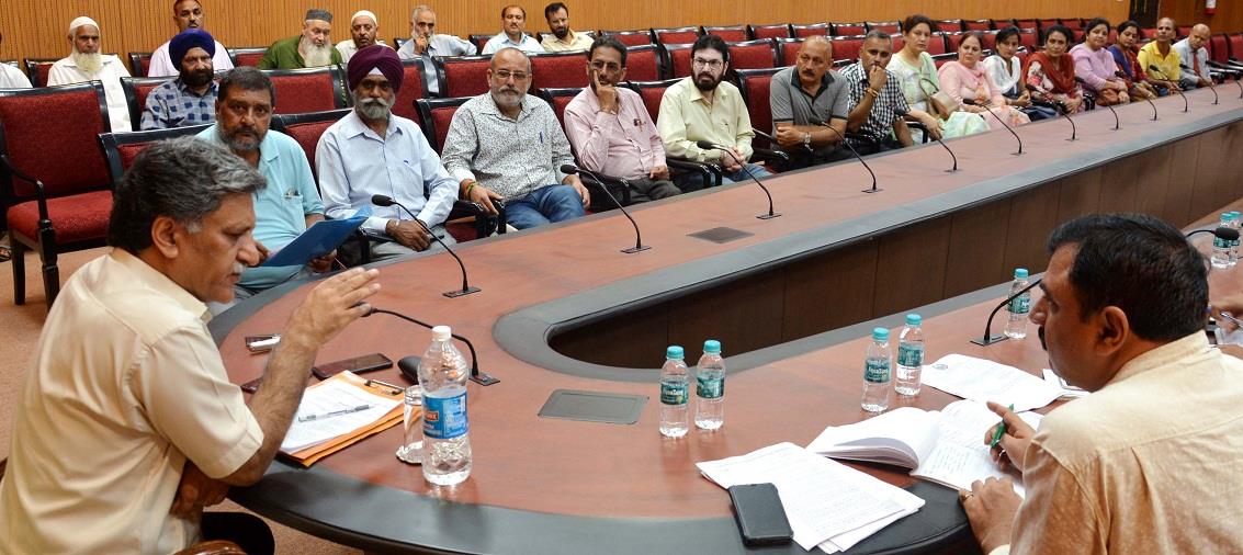 Advisor Ganai holds public outreach program at Jammu