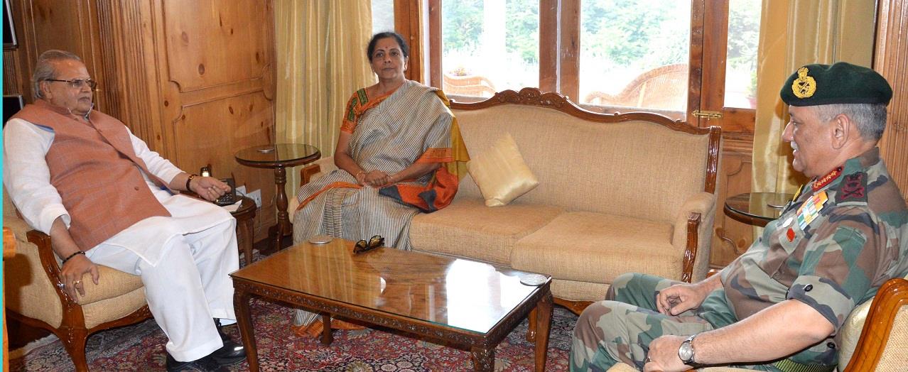 Defence Minister meets Governor