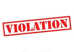 Violation of transfer policy