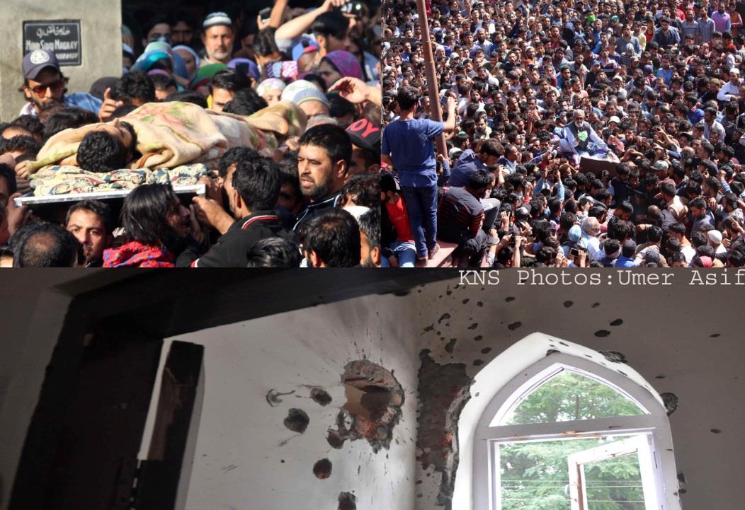 3 militants, army man, civilian killed in three Kashmir gunfights
