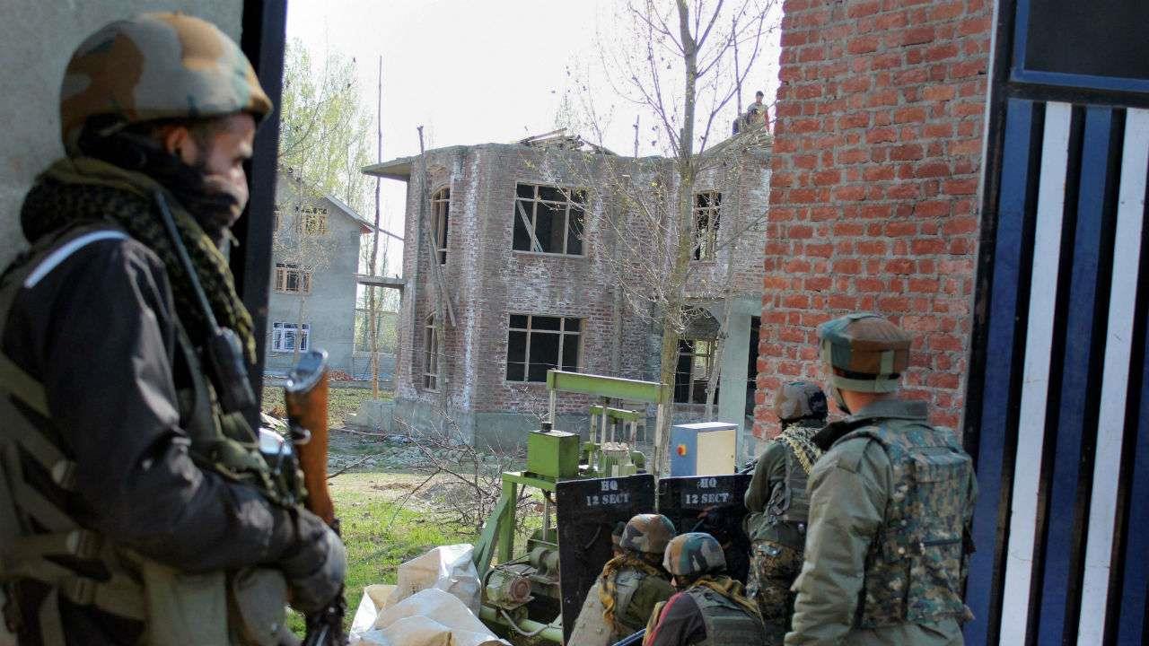 Two militants, soldier killed in Sopore gunfight
