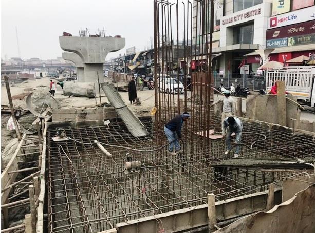 As JCRB Flyover misses deadlines, JKERA imposes Rs 1.25 cr penalty on contractor