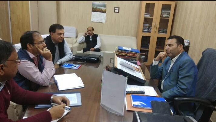 Farooq Shah reviews implementation NRDWP, Ujh Project