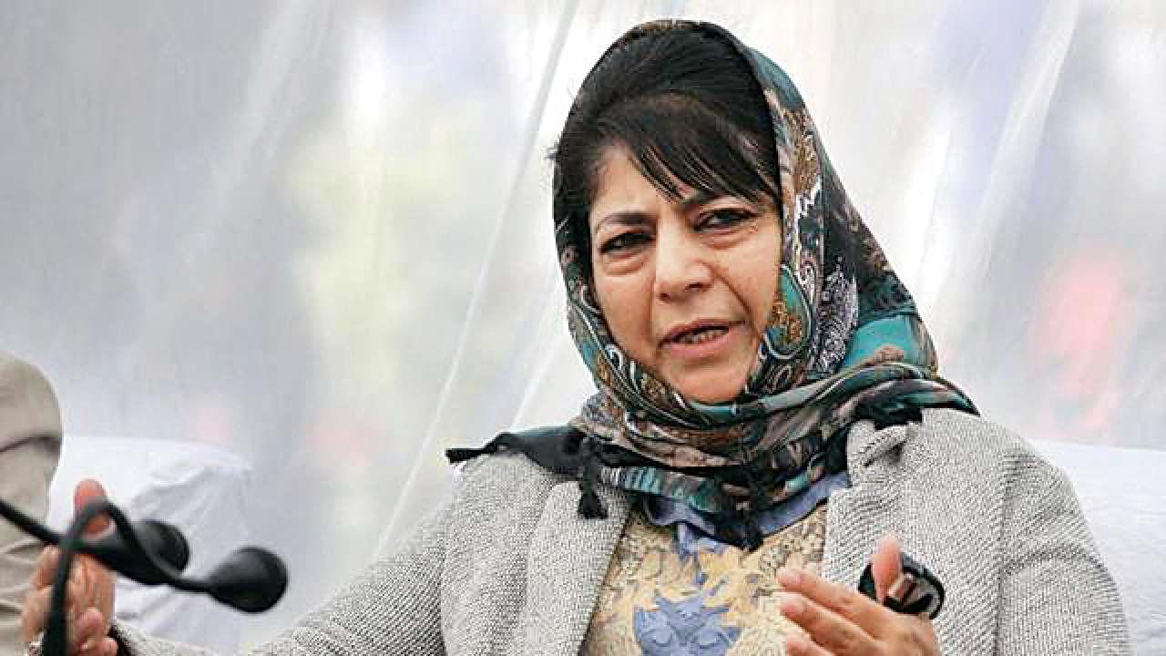 Talks on, alliance for protecting Article 35A, stopping tinkering with laws: Mehbooba