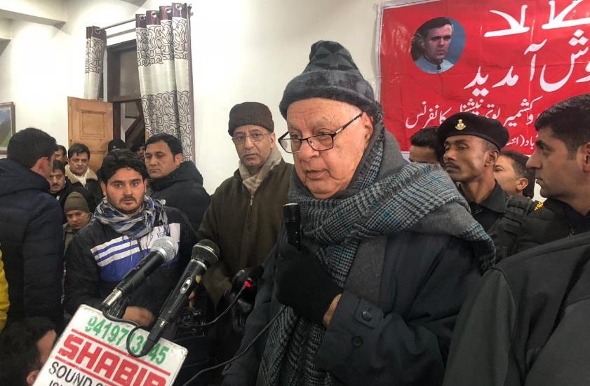 Peace can’t return until dignity of Kashmiris is restored, dialogue with Pak is held: Dr Farooq
