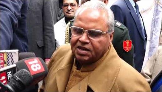 Atmosphere in Kashmir peaceful: Guv Malik