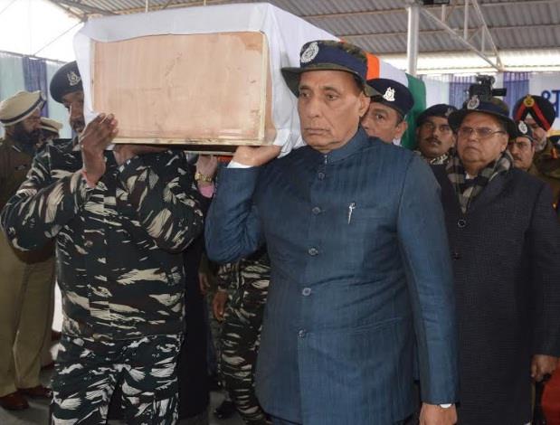 New Delhi will not tolerate militancy and will eliminate ‘them’ soon: Rajnath Singh