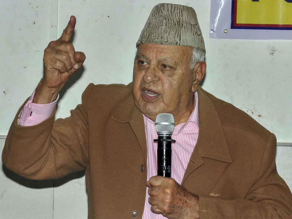 India-Pakistan bonhomie key to peace in J&K: Dr. Farooq Abdullah