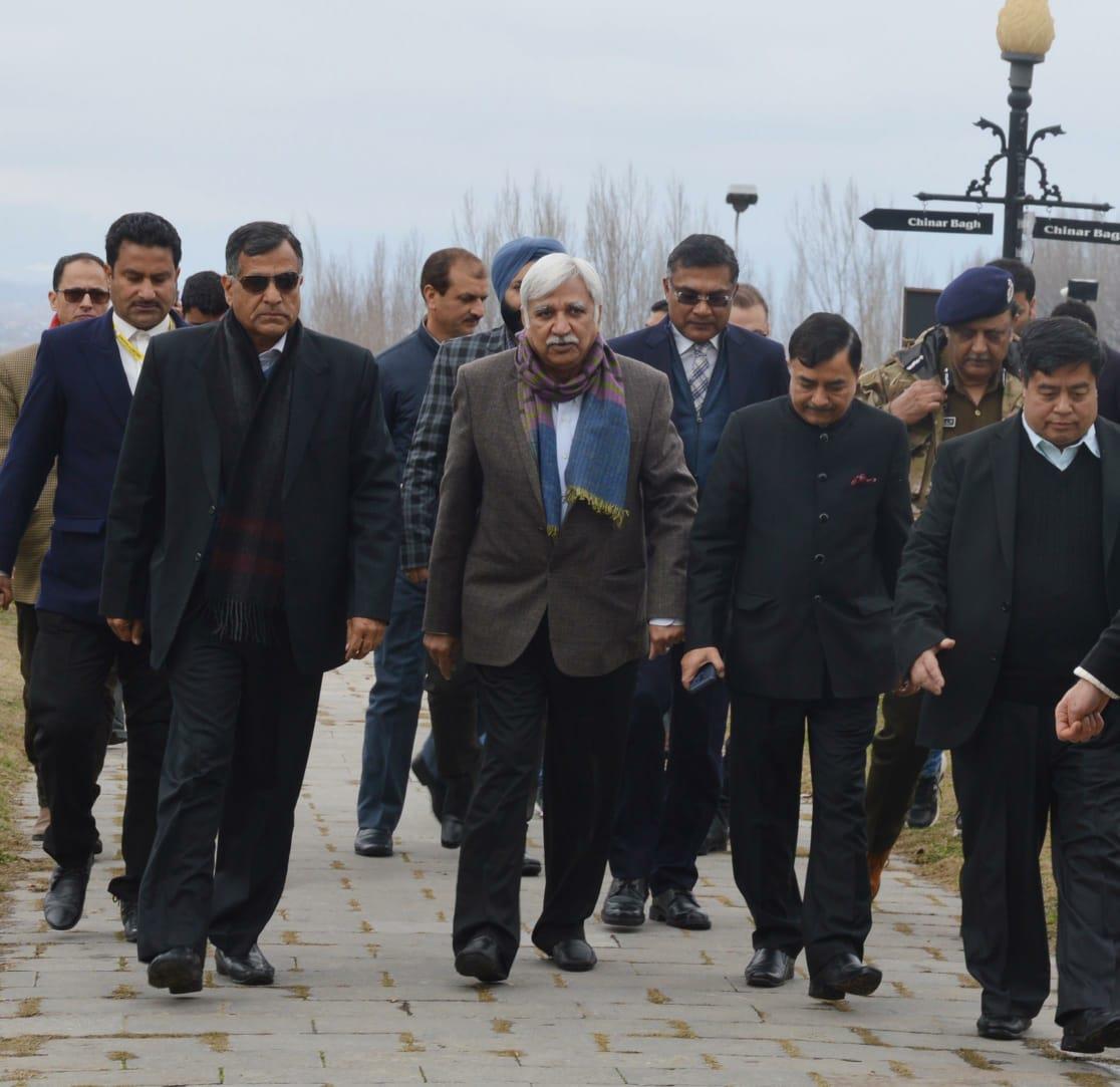 Election Commission of India arrives on 2-day JK visit