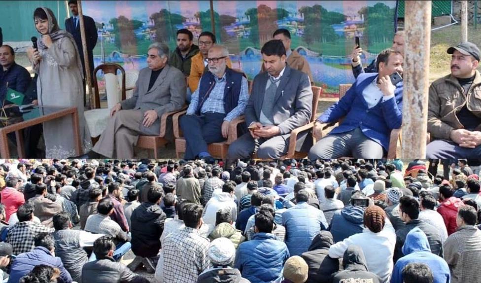 Didn’t allow BJP’s nefarious designs succeed in JK: Mehbooba