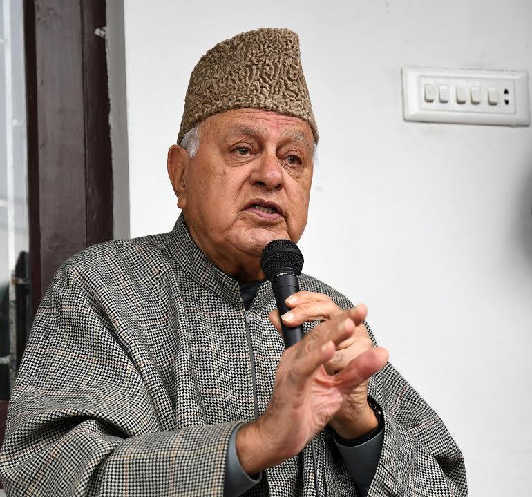 Delaying assembly polls in JK a major setback to democracy: Dr. Farooq