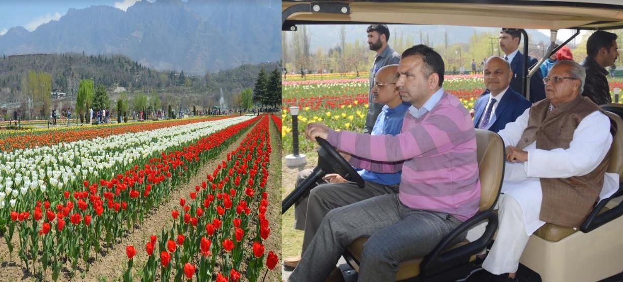 Governor calls Kashmir ‘World’s most beautiful place’