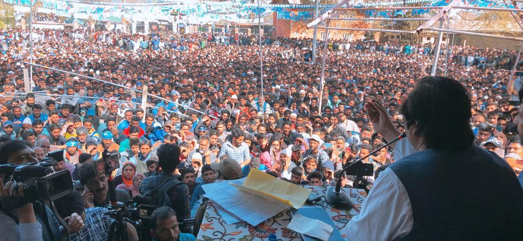 Stop beating everyone with the BJP stick, you are a BJP reject: Sajad tells Omar