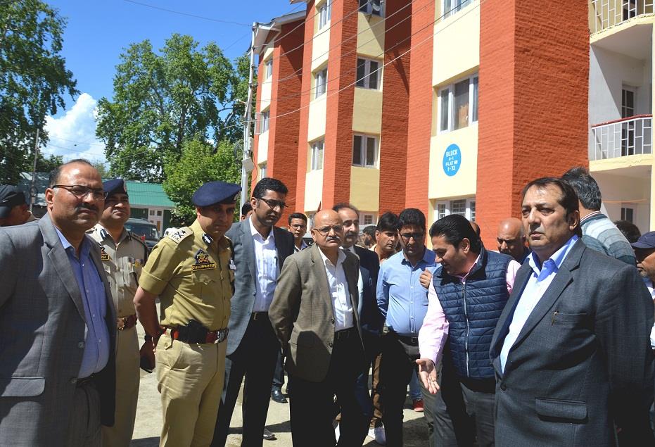 Chief Secretary visits Civil Secretariat Srinagar