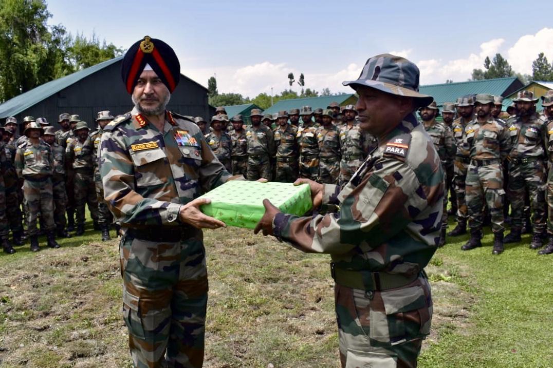 Northern army commander concludes visit to Kashmir valley