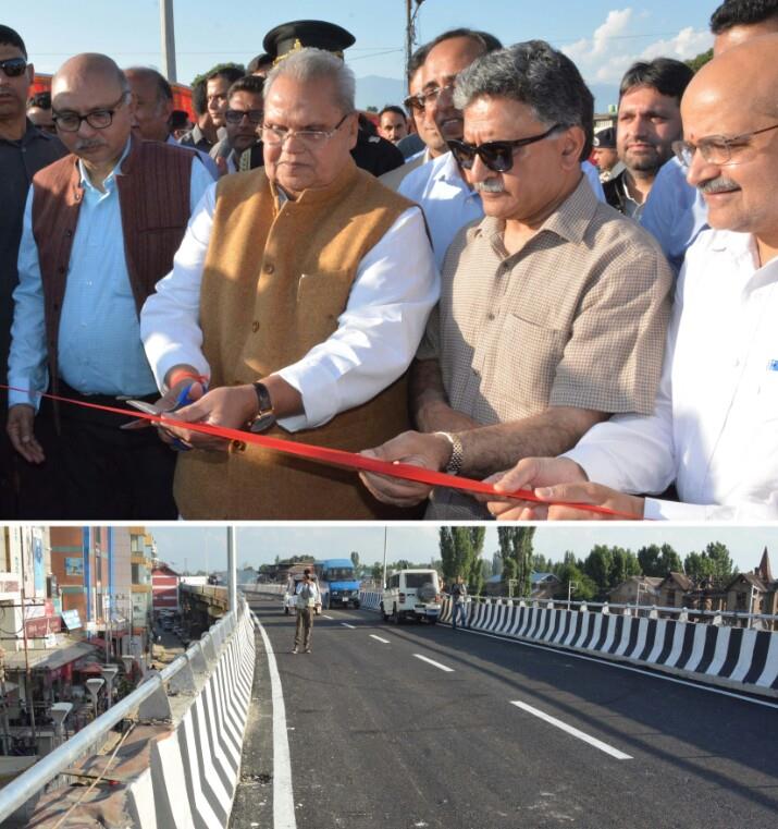 Governor inaugurates Jehangir Chowk-Alochi Bagh portion of Jehangir Chowk- Rambagh flyover
