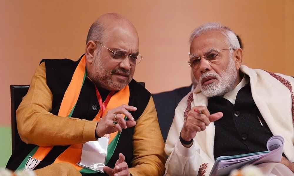Home Minister Shah briefs PM Modi on Kashmir