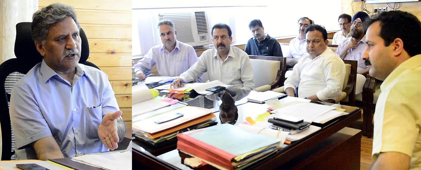 Advisor Ganai directs executing agencies to expedite work on Polytechnic Colleges