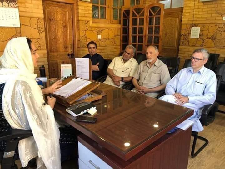 Omar Abdullah seeks immediate redressal of issues in Beerwah