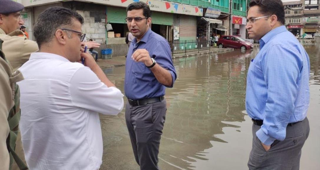 Heavy rainfall brings respite from scorching heat, put brakes on normal life