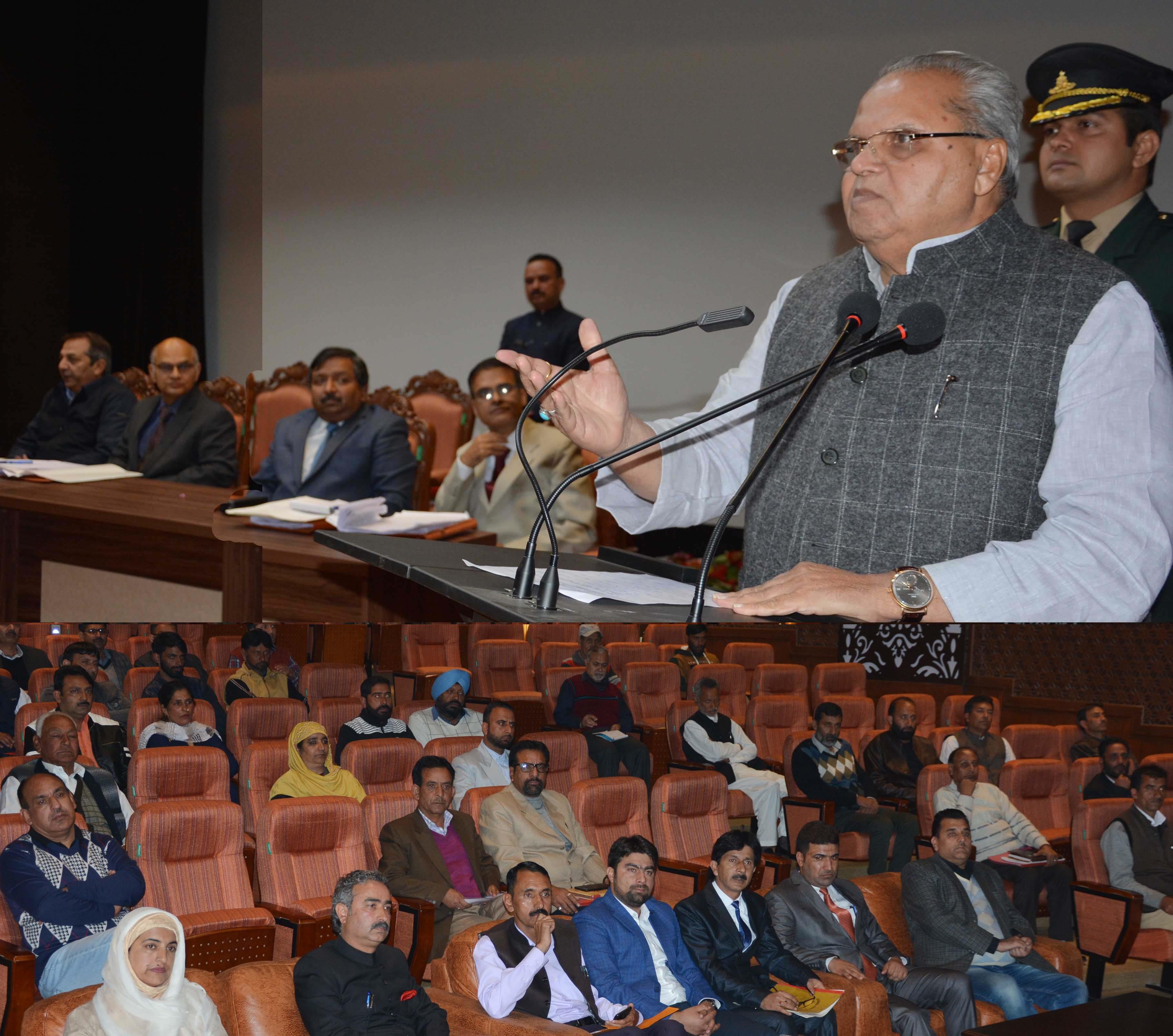 Governor announces several new measures for empowering Urban Local Bodies