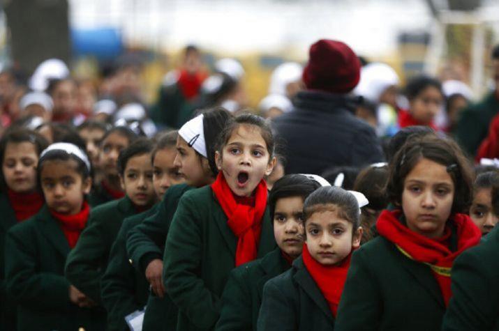 Schools in Kashmir reopen after seven months