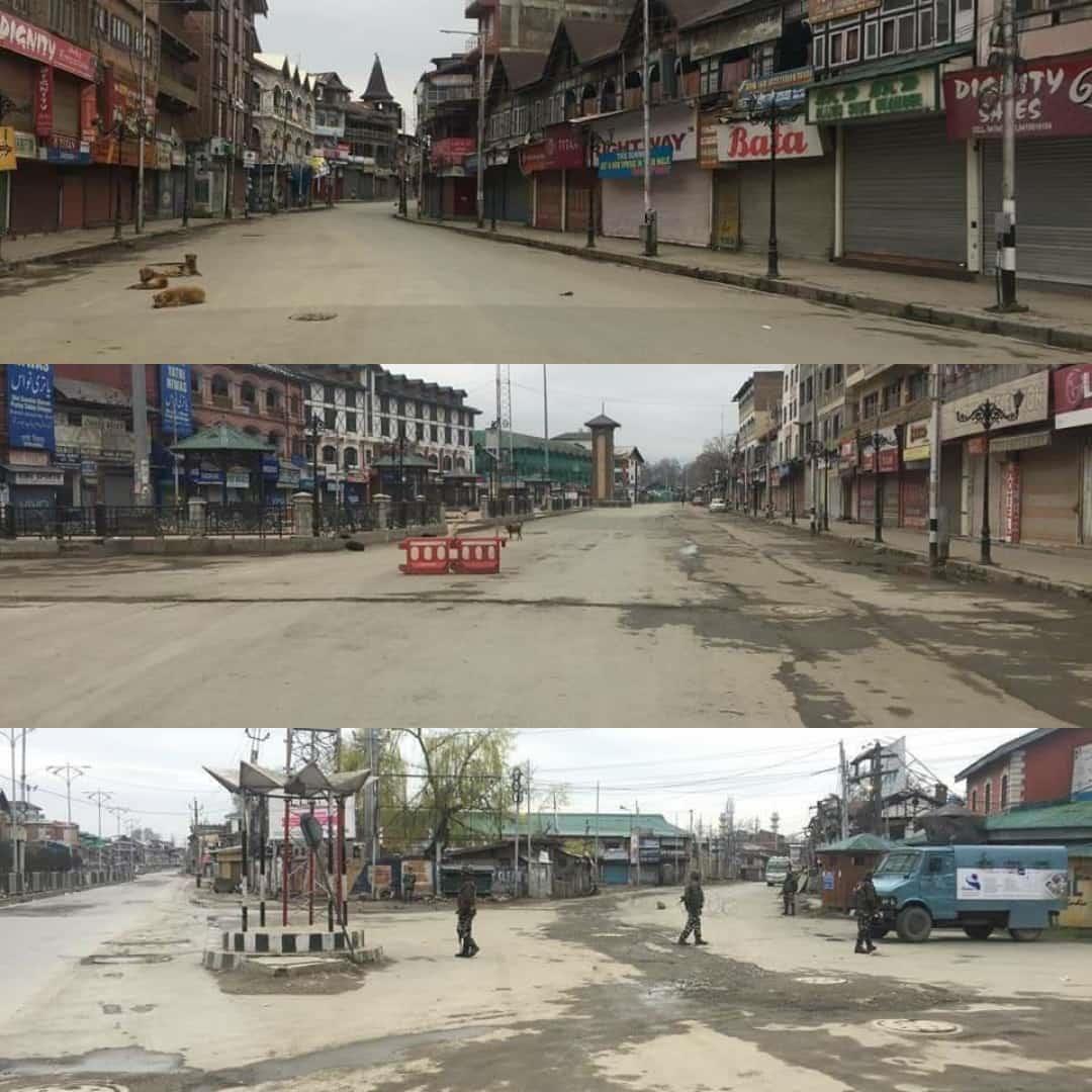 Kashmir observes Janta Curfew
