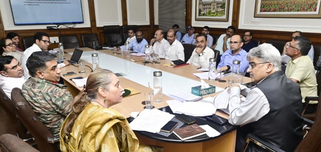 Chief Secretary asks for accelerated execution of National Highway Projects in J&K