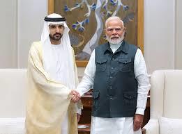 Prime Minister receives the Crown Prince of Dubai, Deputy Prime Minister and Minister of Defence of the UAE