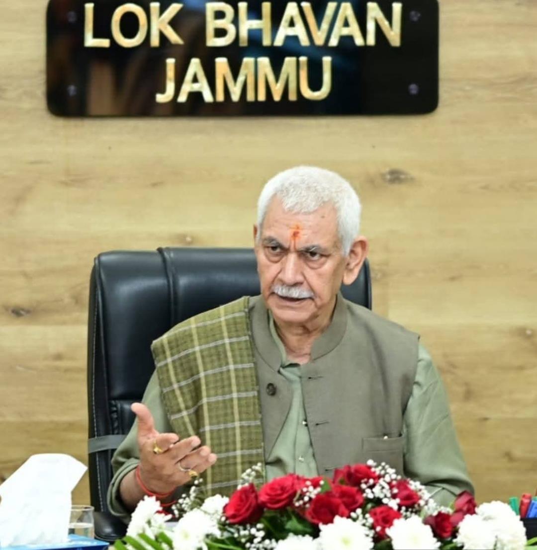 LG Sinha Chairs Vaishno Devi Board Meet; Unveils Plan for Global Spiritual Hub