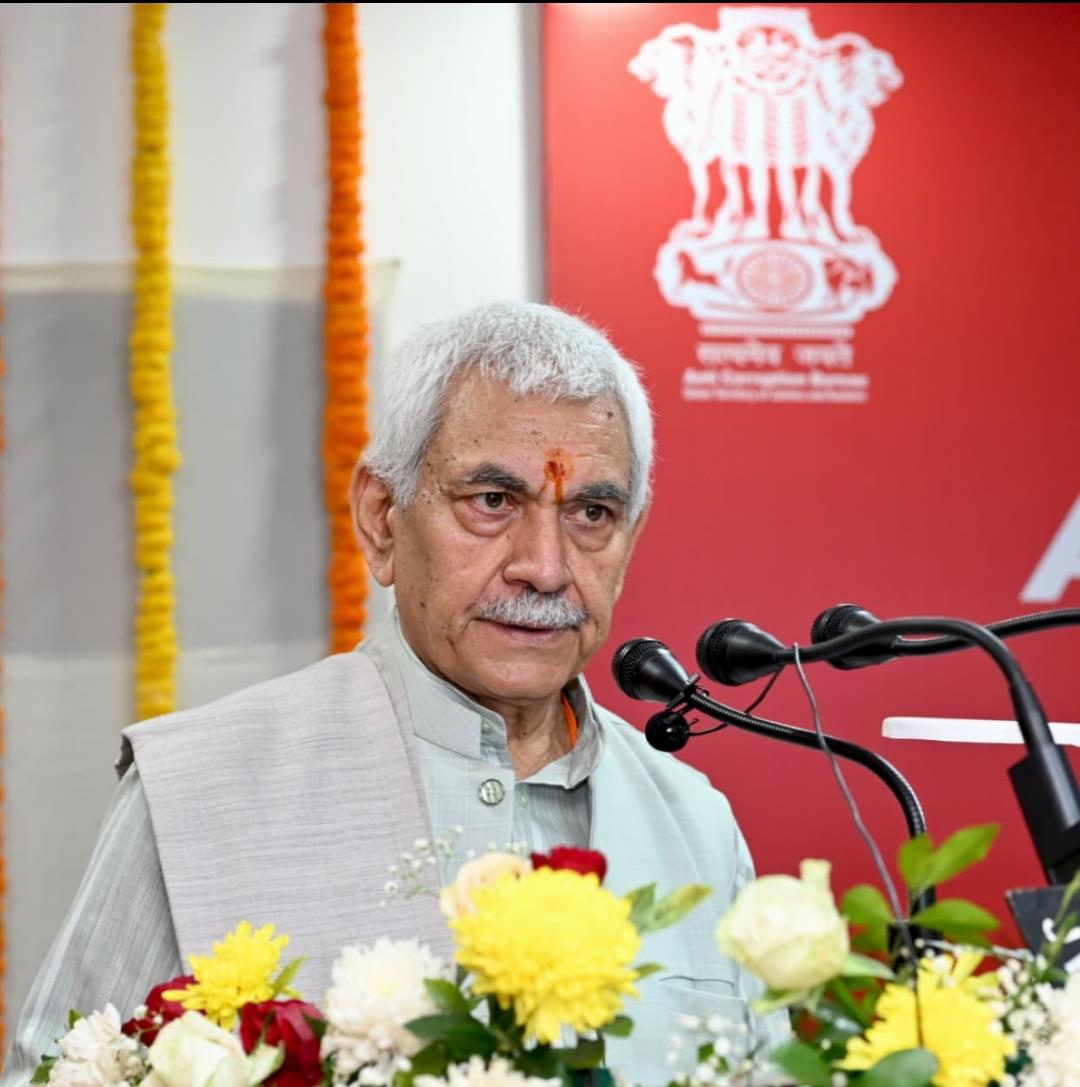 Corruption is a 'direct assault' on lives, not just loss of public money: LG Sinha