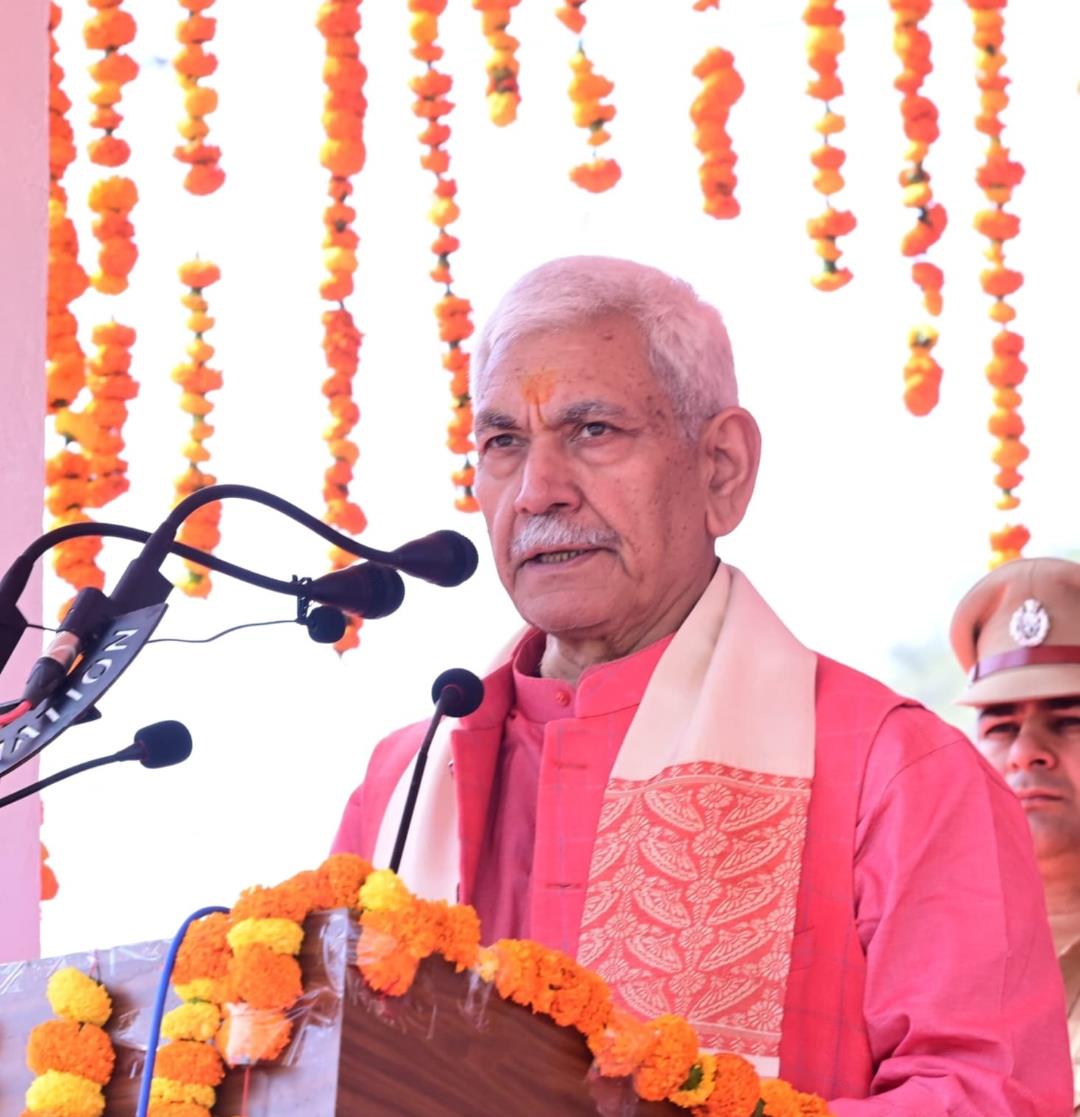 J&K will be terror-free soon, anti-peace elements will pay heavy price: LG Sinha
