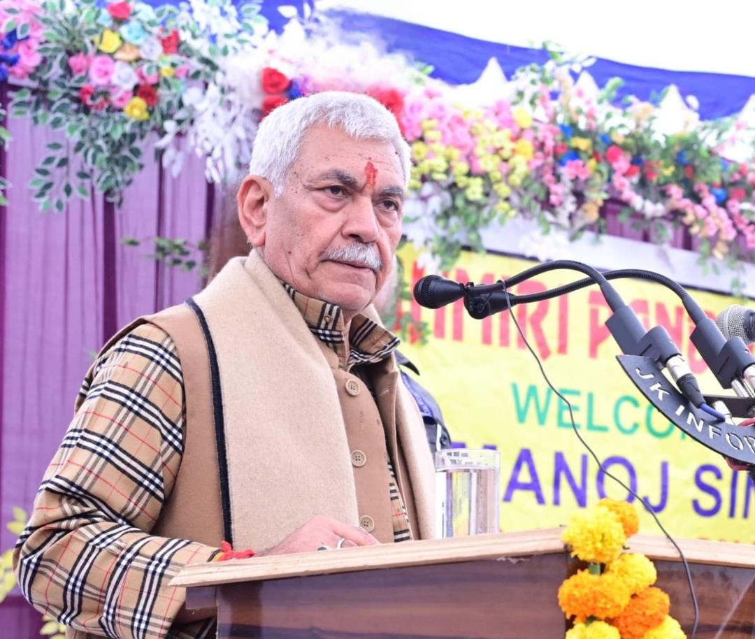 ‘Don’t Just Inherit, Reshape It’: LG Sinha Calls on Youth to Build a ‘Vibrant’ J&K