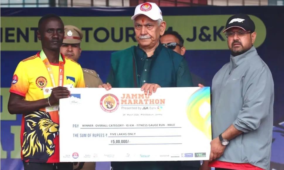 Jammu Marathon symbolises post-Article 370 transformation : LG Sinha