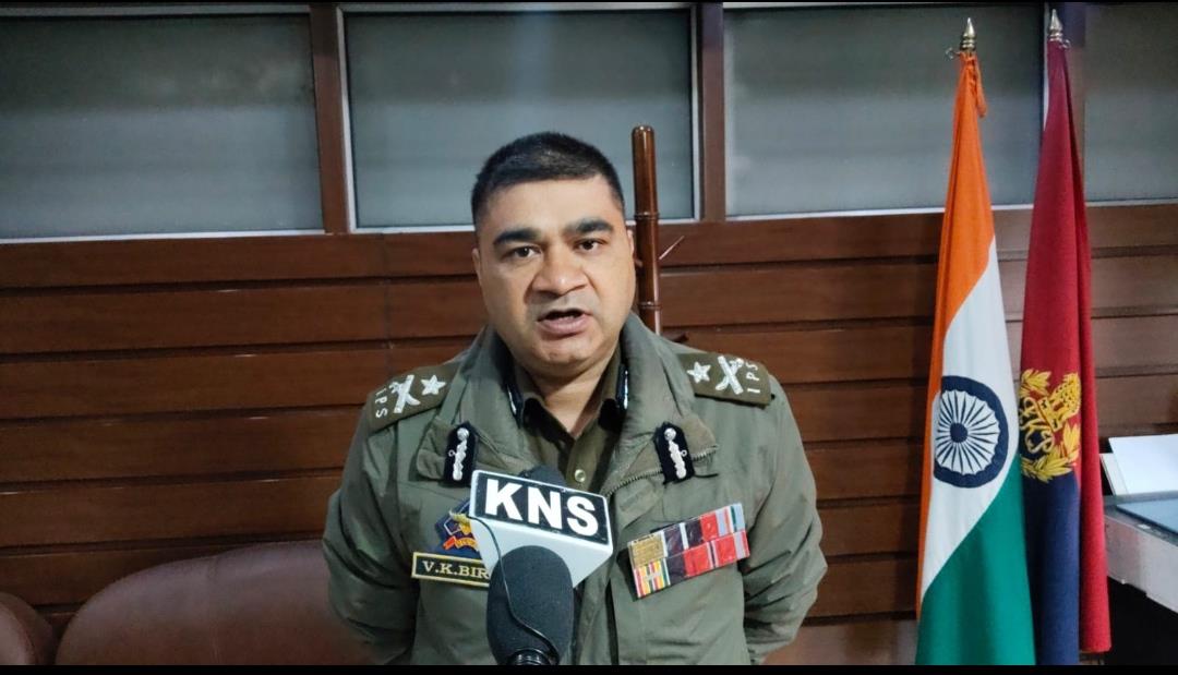 Zero tolerance, zero mercy: IGP Kashmir warns drug smugglers