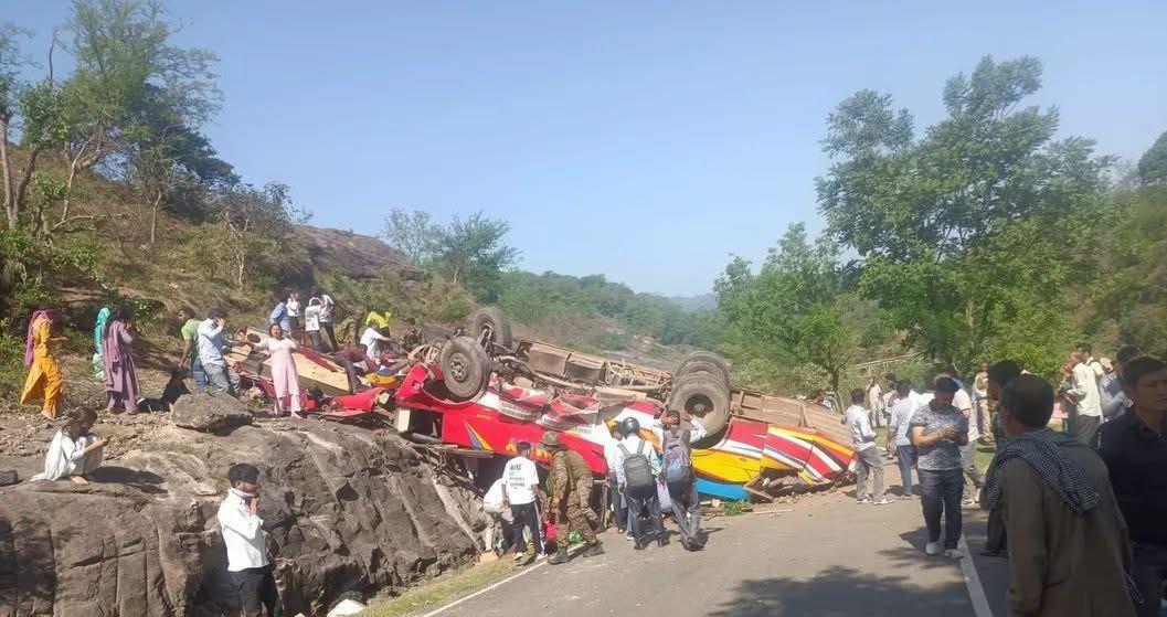 12 killed, several injured as bus falls into gorge in Udhampur