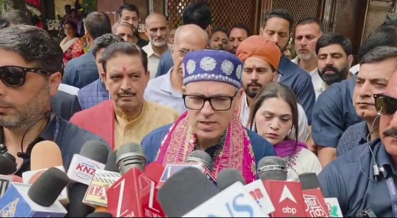 CM Omar Reviews Kheer Bhawani Mela Preparations in Ganderbal