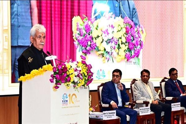 LG attends 10 Years Celebration of IIM Jammu