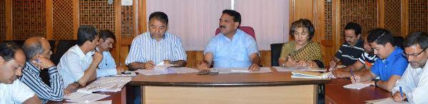 Jugal chairs Petitions Committee meeting